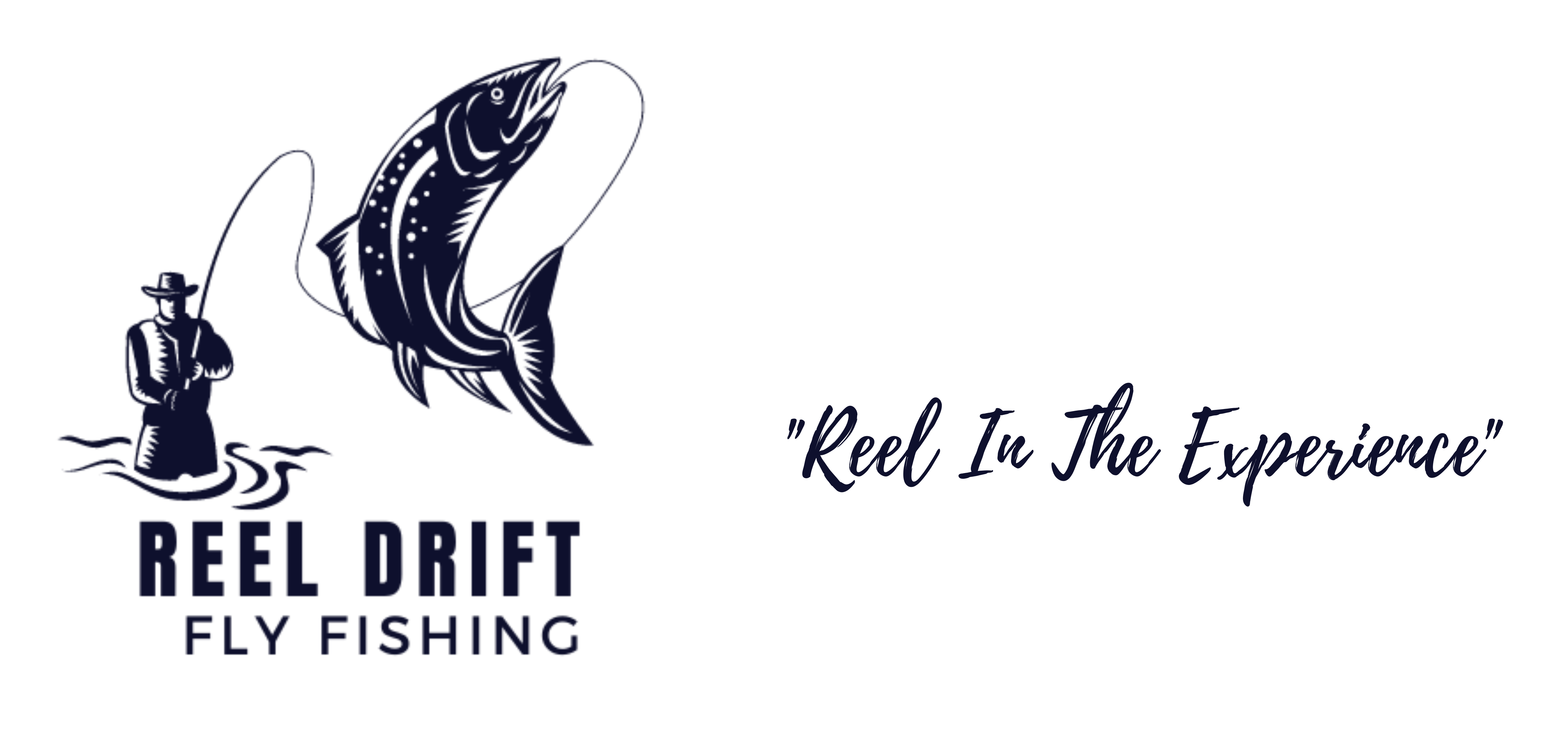 fly fishing reel logo